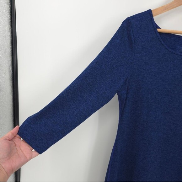 Patagonia Seabrook Dress 3/4 Sleeve Quick Drying UPF 50 Harvest Moon Blue - Picture 5 of 13